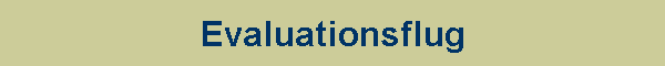 Evaluationsflug